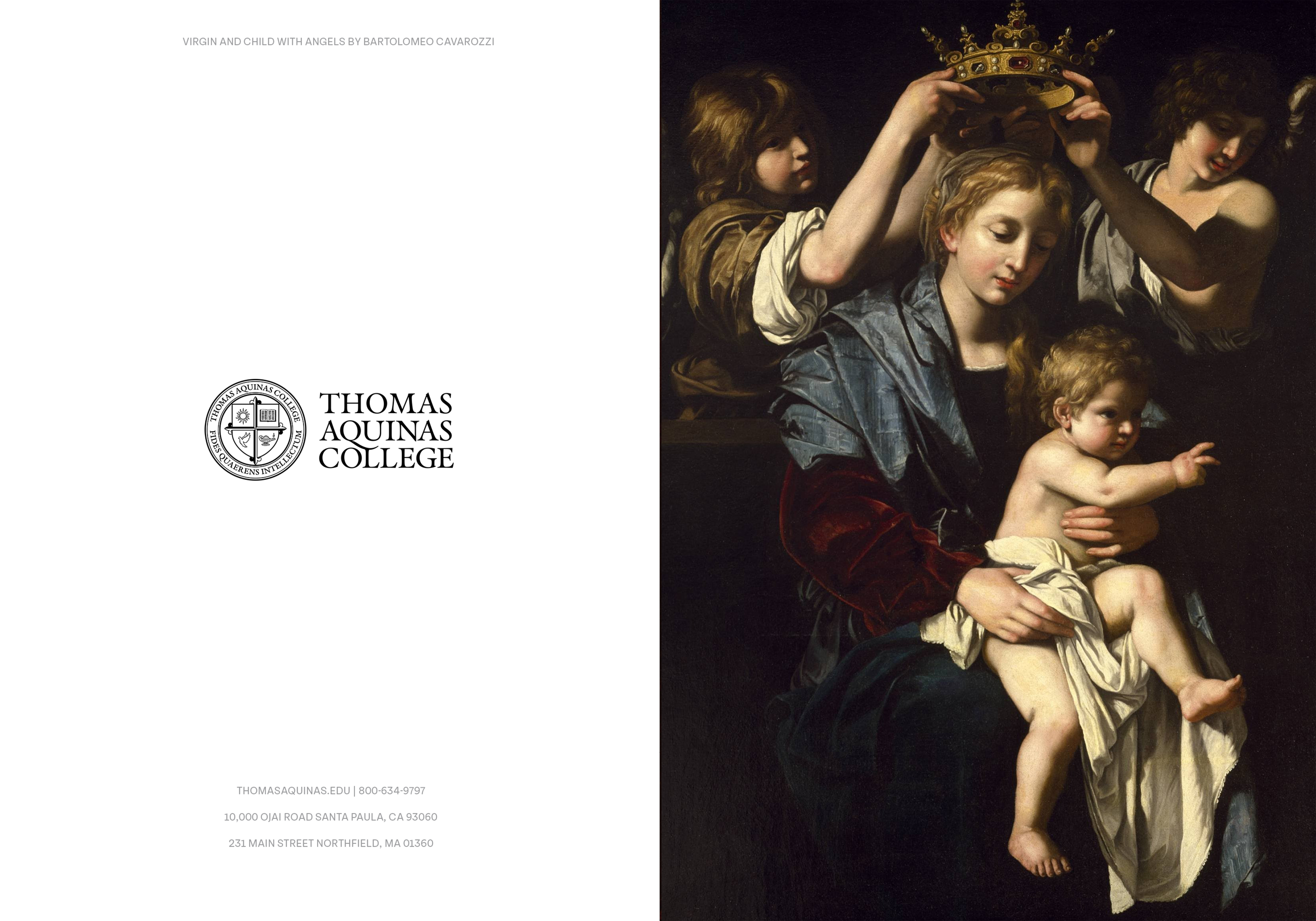 Mother's Day Novena Card - Outside