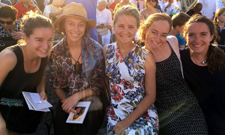 alumnae at the canonization of Mother Teresa