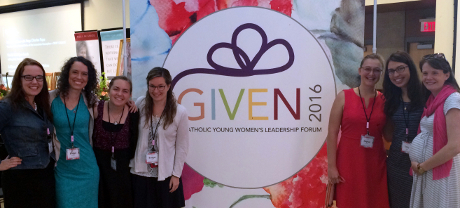  Student and Alumnae at the GIVEN Forum