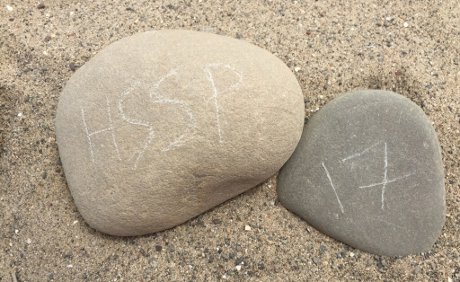stones marked 