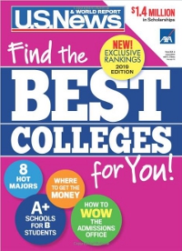 Cover of US. News' Find the Best Colleges for You!