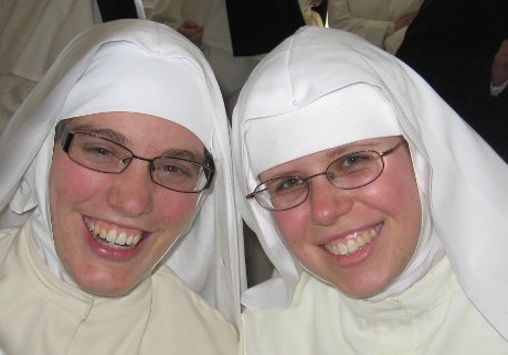 Sr. Mary Andre, O. Praem (&rsquo;11) and Sr. Mary Thomas, O. Praem (&rsquo;09)