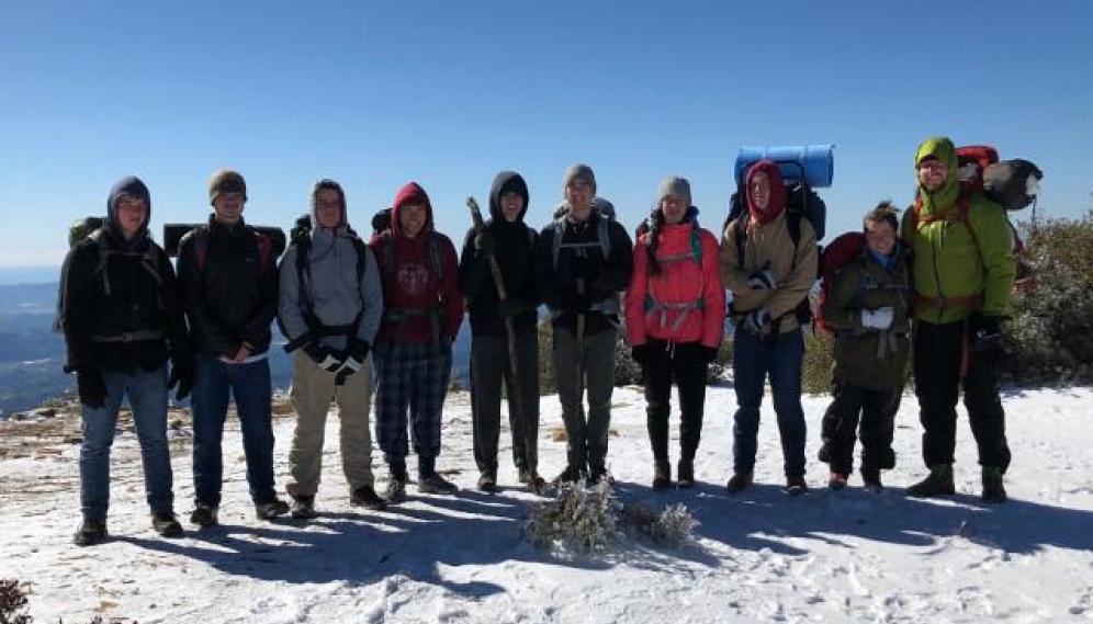 Fr. Paul Backpacking Trip to Topatopa Peak 2019