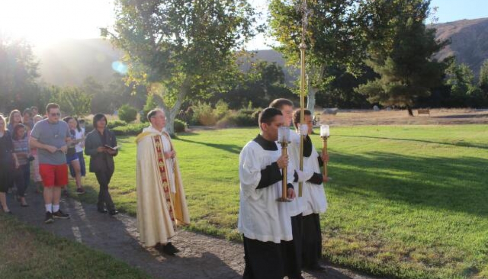 California Rosary Procession for the Nativity of Mary 2019