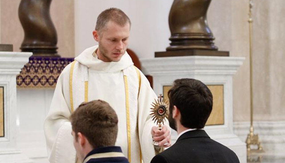 St. Thomas Relic Blessing Fall 2015