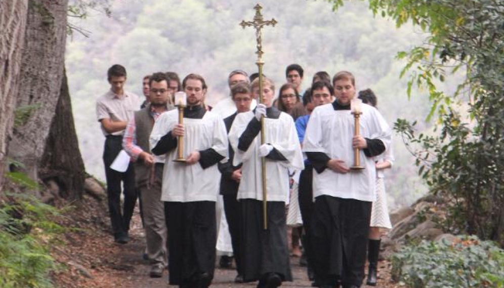 Our Lady of Sorrows Rosary Procession 2015