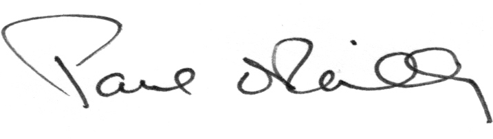 Paul O'Reilly signature