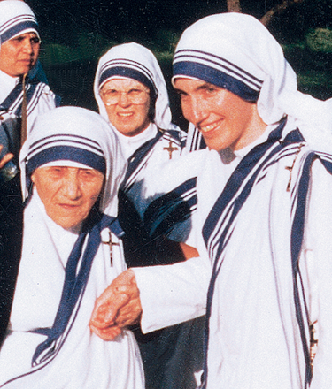 Sr. Marcella and St. Teresa of Calcutta