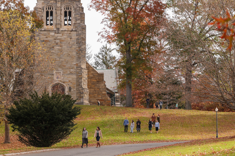 Students at Fall Open House