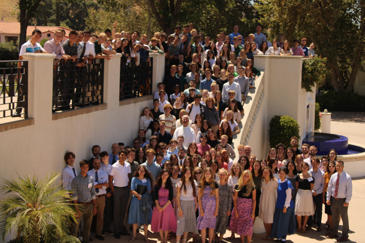 Group shot of the 2022 California High School Summer Program