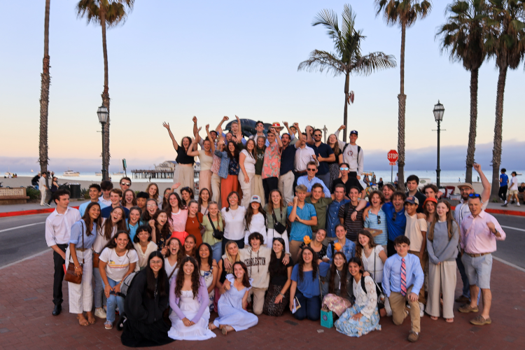 Students in Santa Barbara