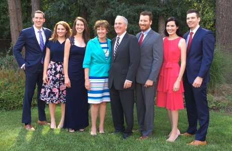  The family of Noreen (Barr ’79) and Kevin McCann