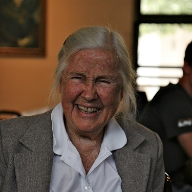 Dr. Molly Gustin at her retirement part in 2010
