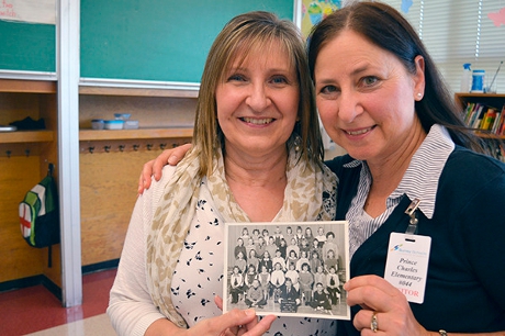 Bernadette (Yaretz ’84) Sorley and Donna (Watt ’84) Pickering