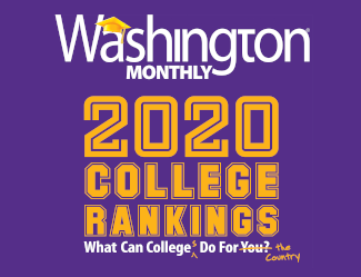 Washington Monthly 2020 College Guide