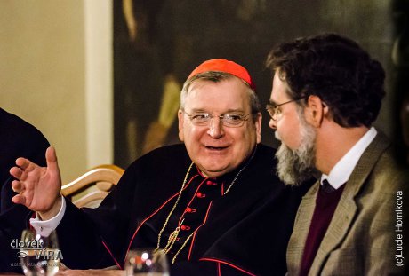 His Eminence Raymond Cardinal Burke and Dr. Peter Kwasniewsk