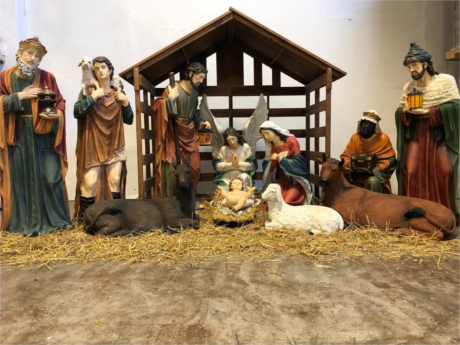 Nativity Figurines for Our Mother of Perpetual Help Chapel | Thomas ...