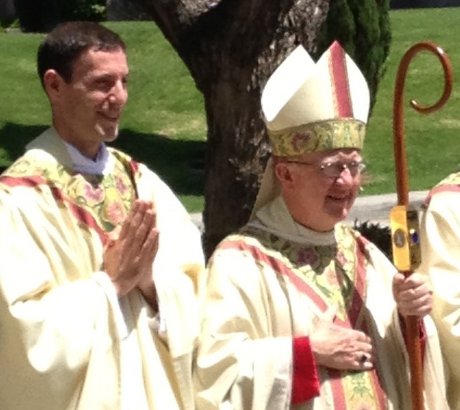 Fr. Drogin and Bishop Vann