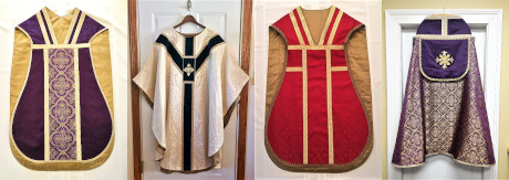 Some of Mrs. Froula’s vestments