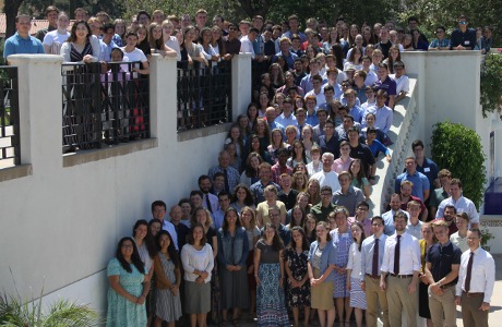 Group photo of the students on the 2018 High School Summer P