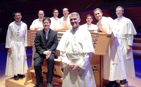 Paul Jacobs and the Norbertine Abbey Choir