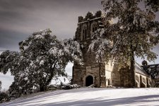 Sage Chapel in the snow