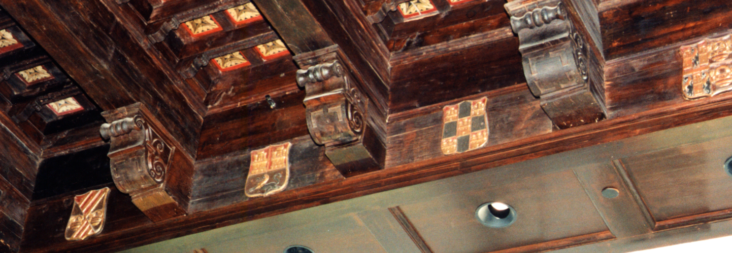 Ceiling of St. Bernardine of Siena Library