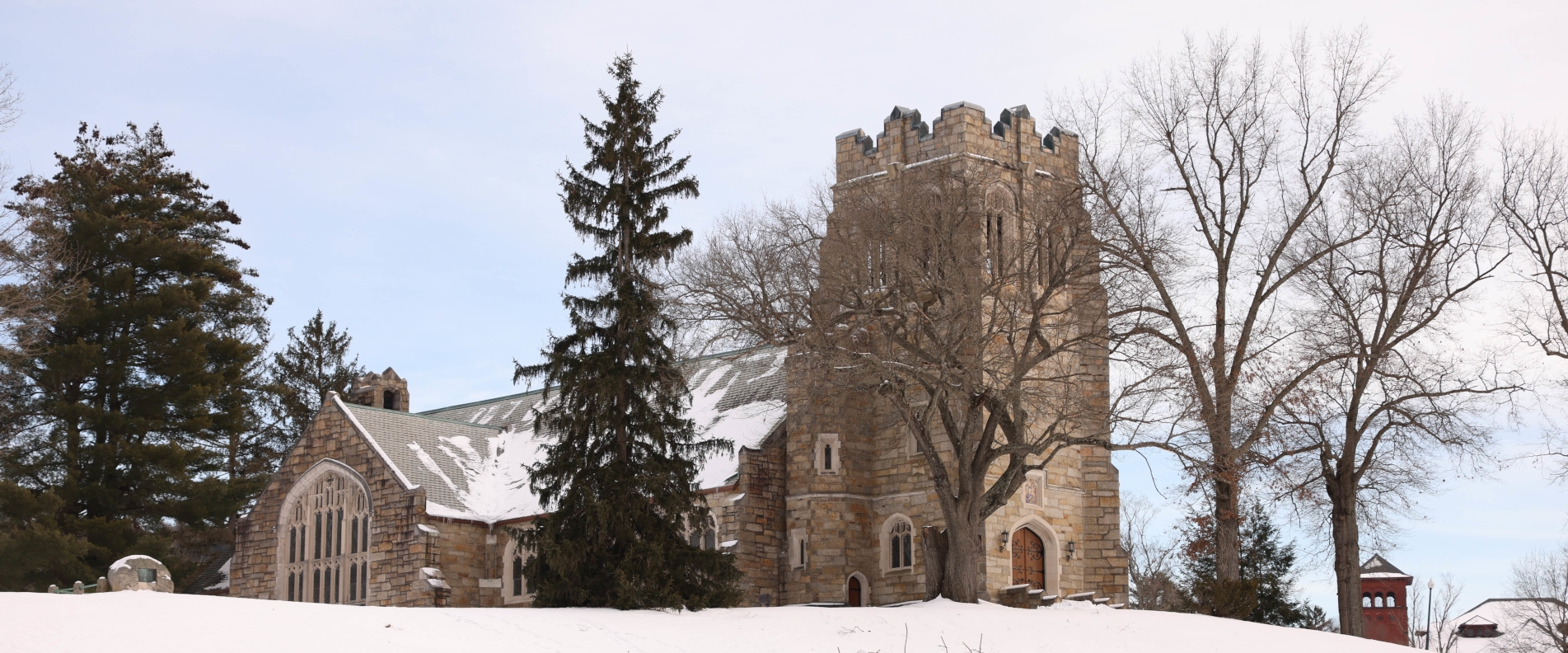 Chapel in Snow