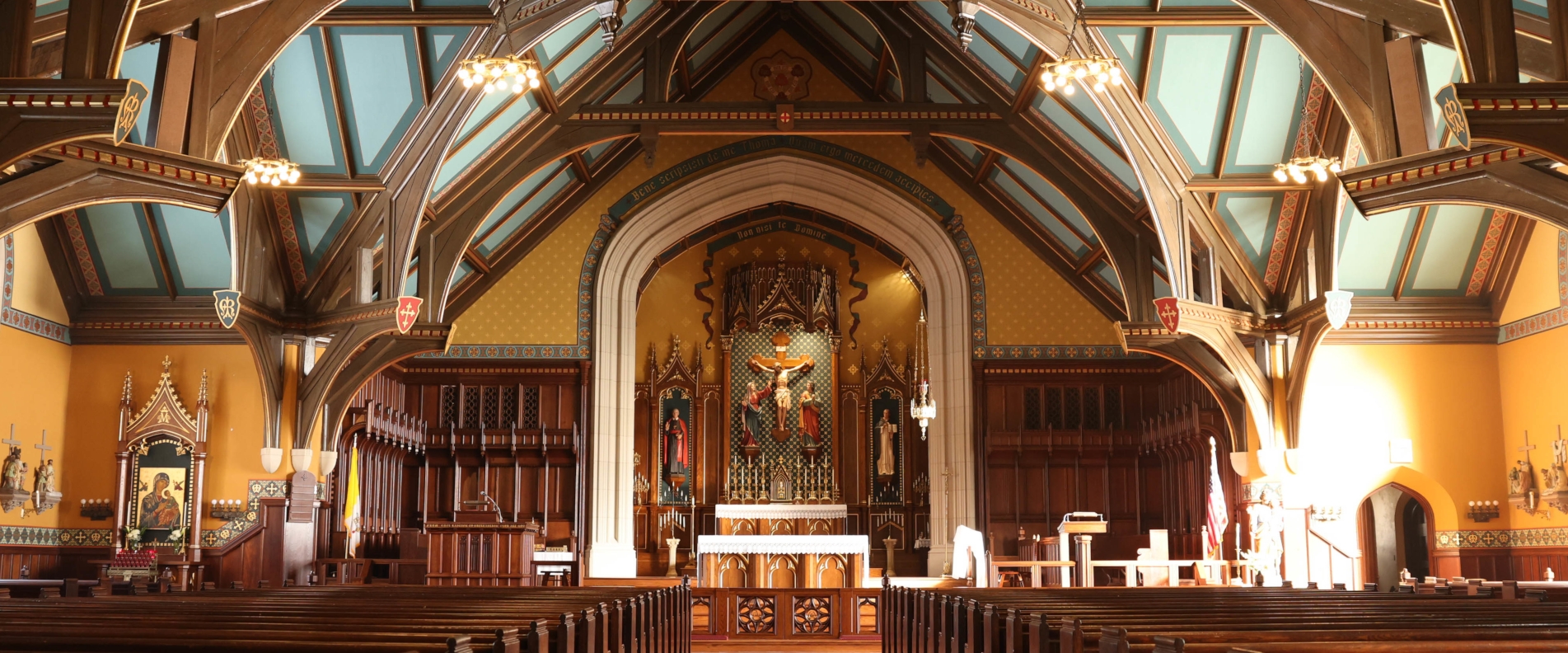 Interior of Our Mother of Perpetual Help Chapel