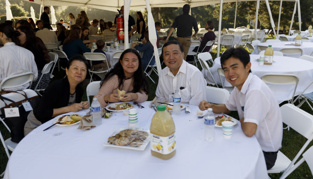 College Welcomes Parents, Newest Alumni at Taco Dinner
