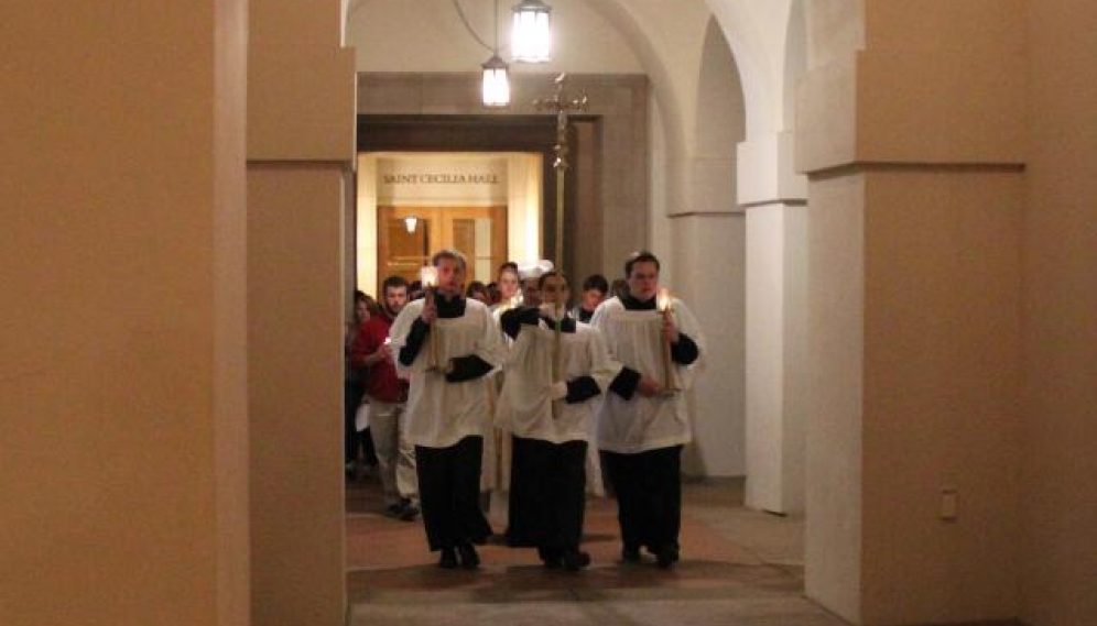 Procession for the Feast of the Presentation 2018