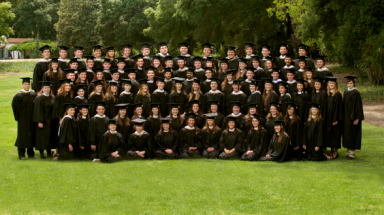 The Class of 2013 at graduation
