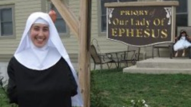 Sr. Sophia of the Holy Eucharist, OSB (Gina Marie Eid ’08)