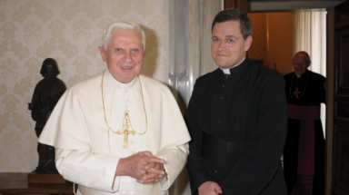 Pope Benedict XVI and Fr. Berg