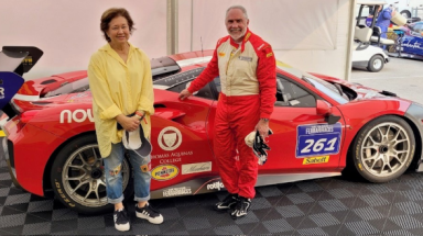 Neals with Ferrari