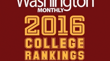 Washington Monthly College Guide cover 2016