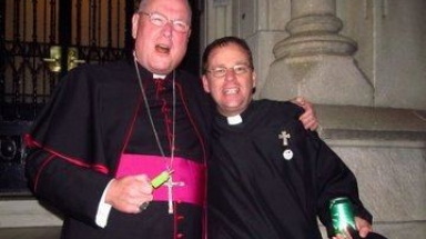 Archbishop Dolan and Fr. Higgins