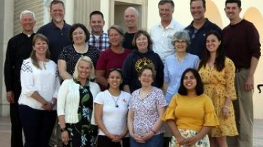 Fr. Illo with members of the Institute for Catholic Educatio