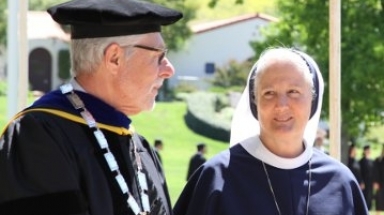 President McLean and Mother Agnes Mary Donovan