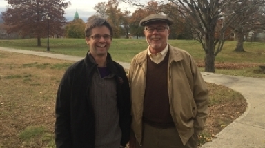 Patrick Cross (’14) and Michael McLean