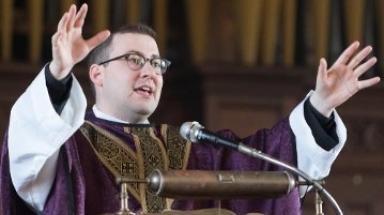 Rev. Michael Casey at the New England Chapel 2019