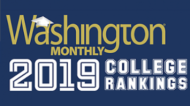 Washington Monthly 2019 College Rankings Logo