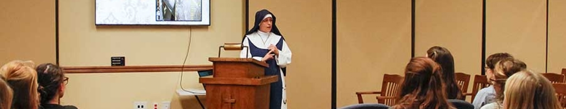 A Visit  from the Marian Sisters of Santa Rosa 