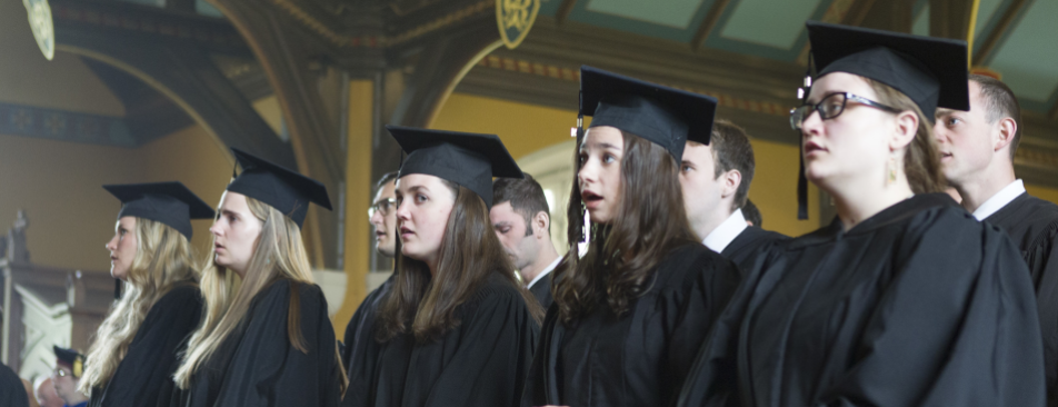 2024 Graduates at Commencement Mass
